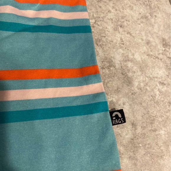 Rags Striped size f12-18 One Piece Romper - Picture 7 of 7